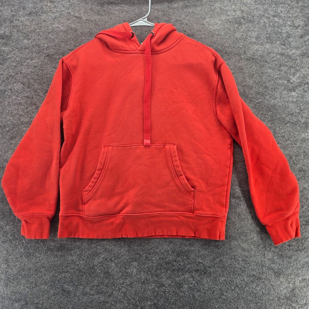 Athleta Hoodie Womens XS Long Sleeve Orange Activewear